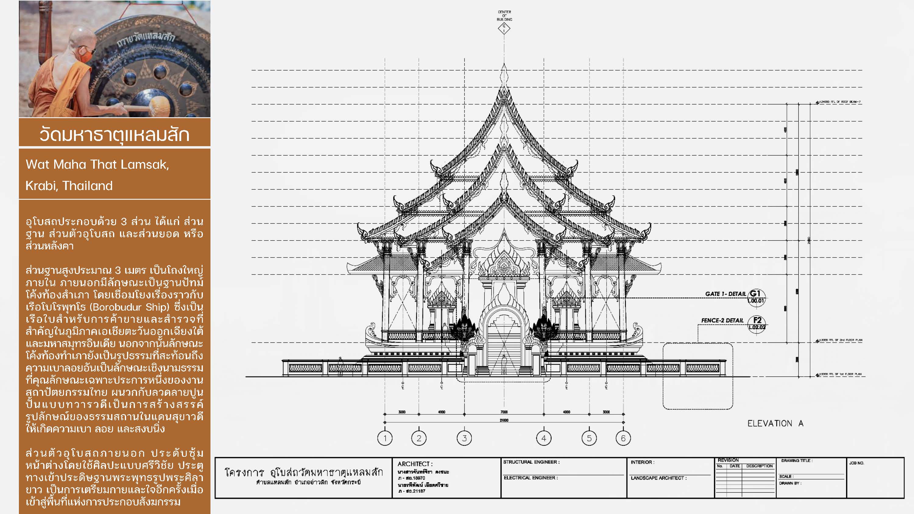โครงการก่อสร้างอุโบสถวัดมหาธาตุแหลมสัก